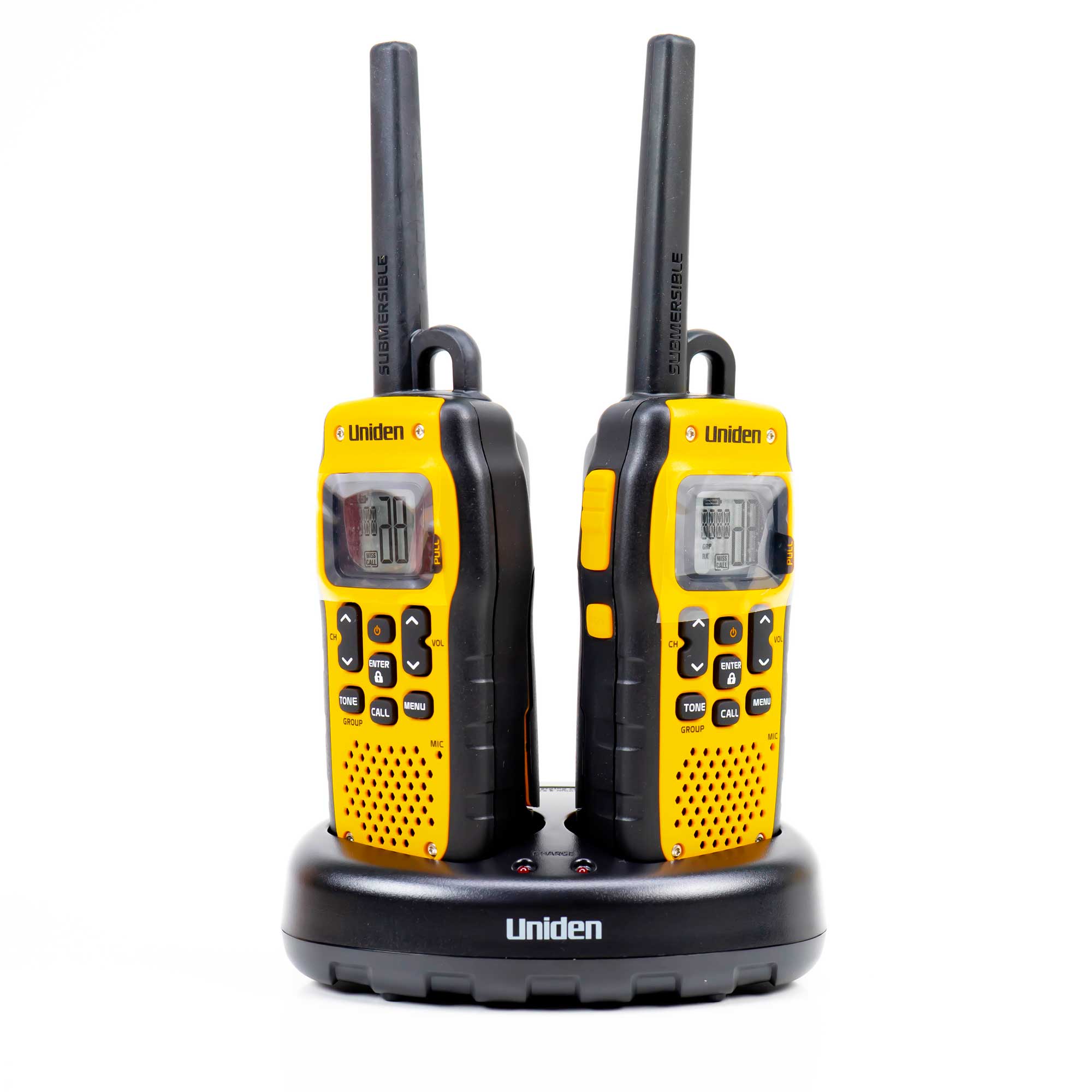 Statie radio portabila uniden pmr446-pf-2ck,8 ch, 38 ctcss, 83 dcs, 0.5w, set cu 2 buc, waterproof ipx7