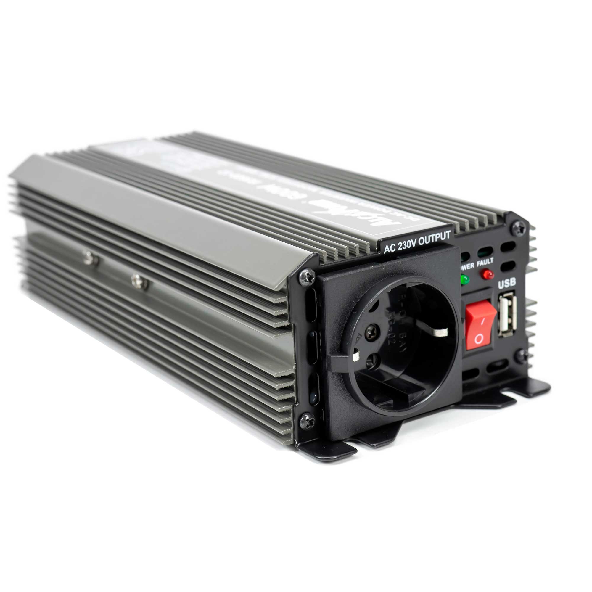 Invertor de tensiune alcapower by president 600w 12v-230v port usb