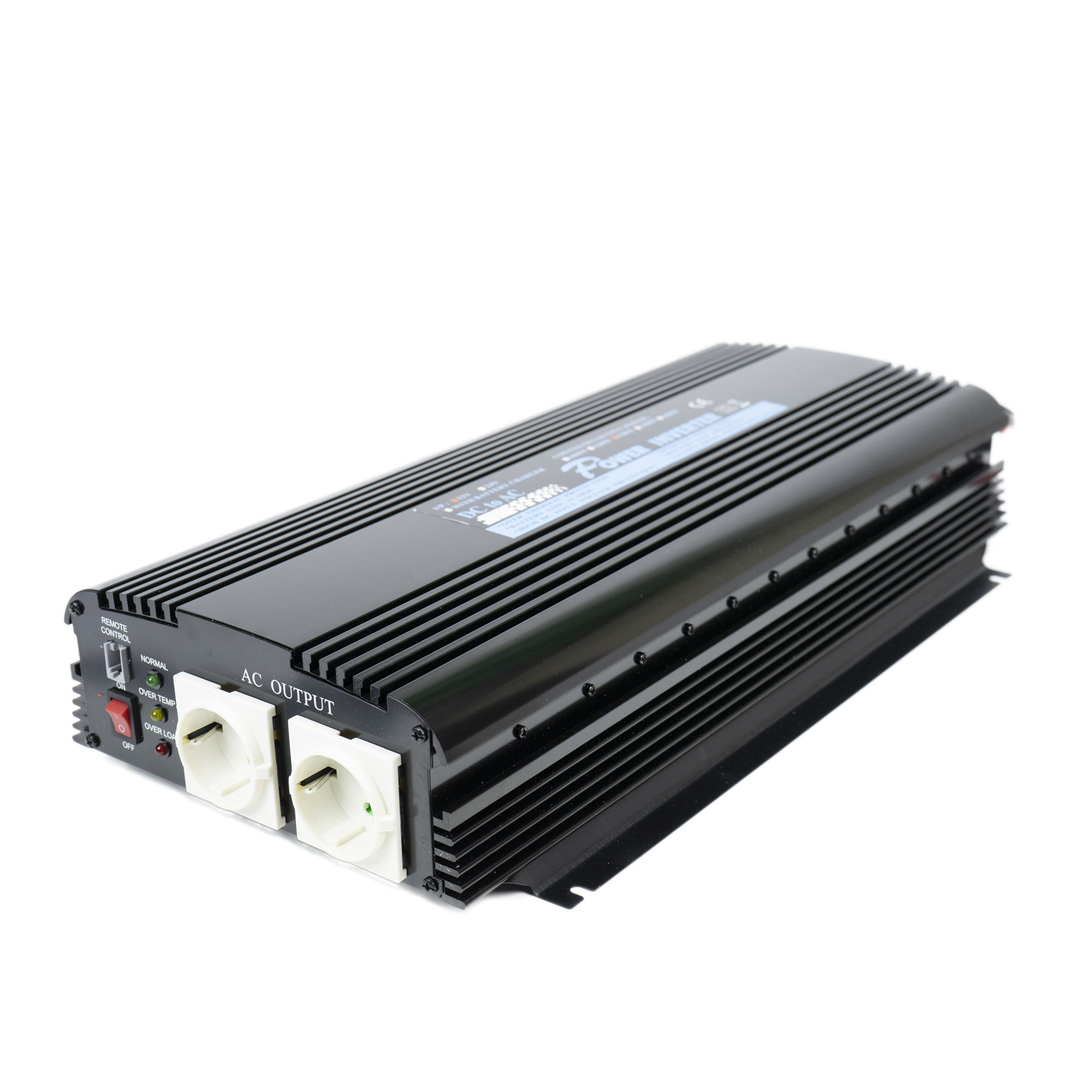 Invertor de tensiune president 1200w alimentare 12v, iesire 230v, unda sinus modificata, telecomanda inclusa