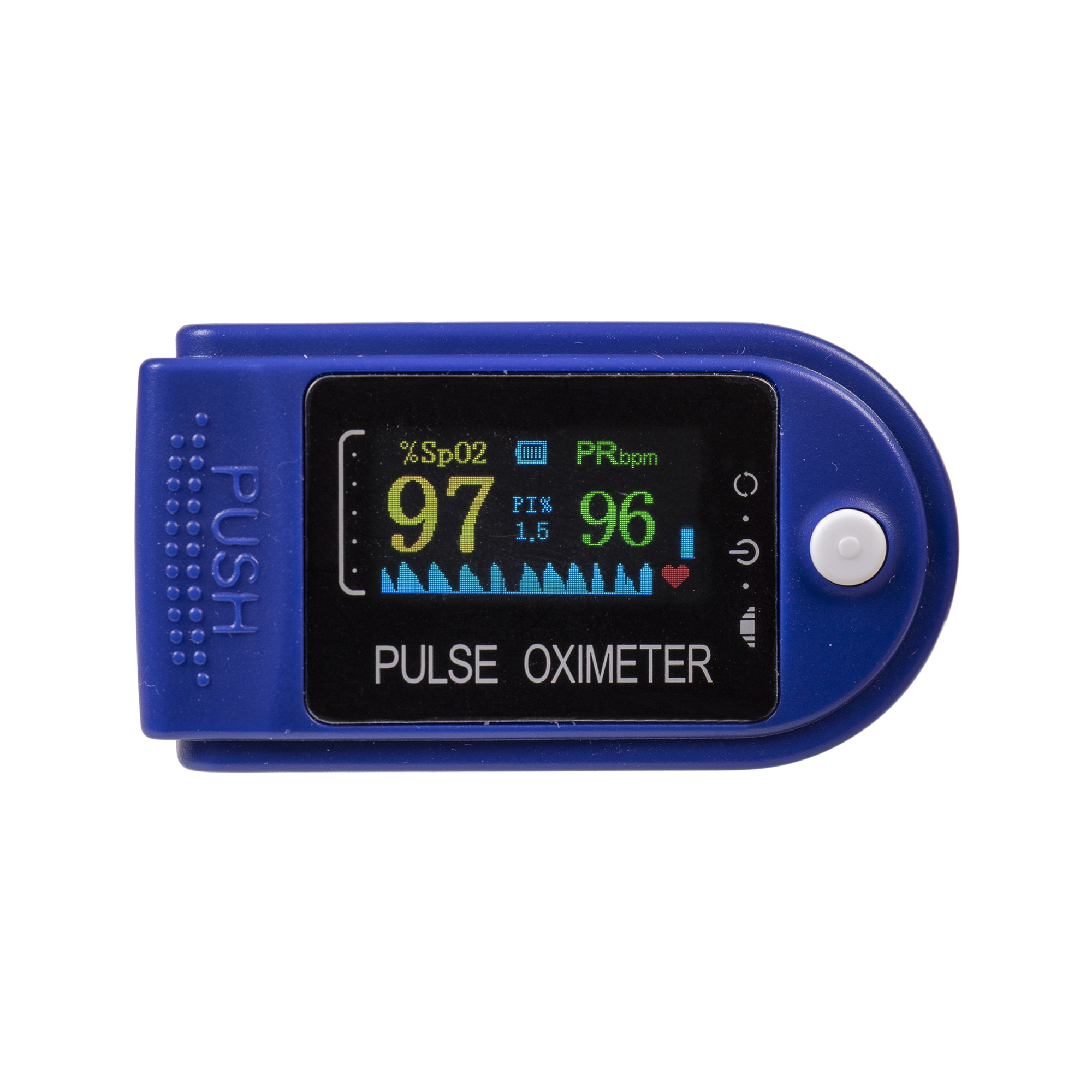 Pulsoximetru tft pentru deget pni pd101 pentru masurarea saturatiei de oxigen din sange si a pulsului
