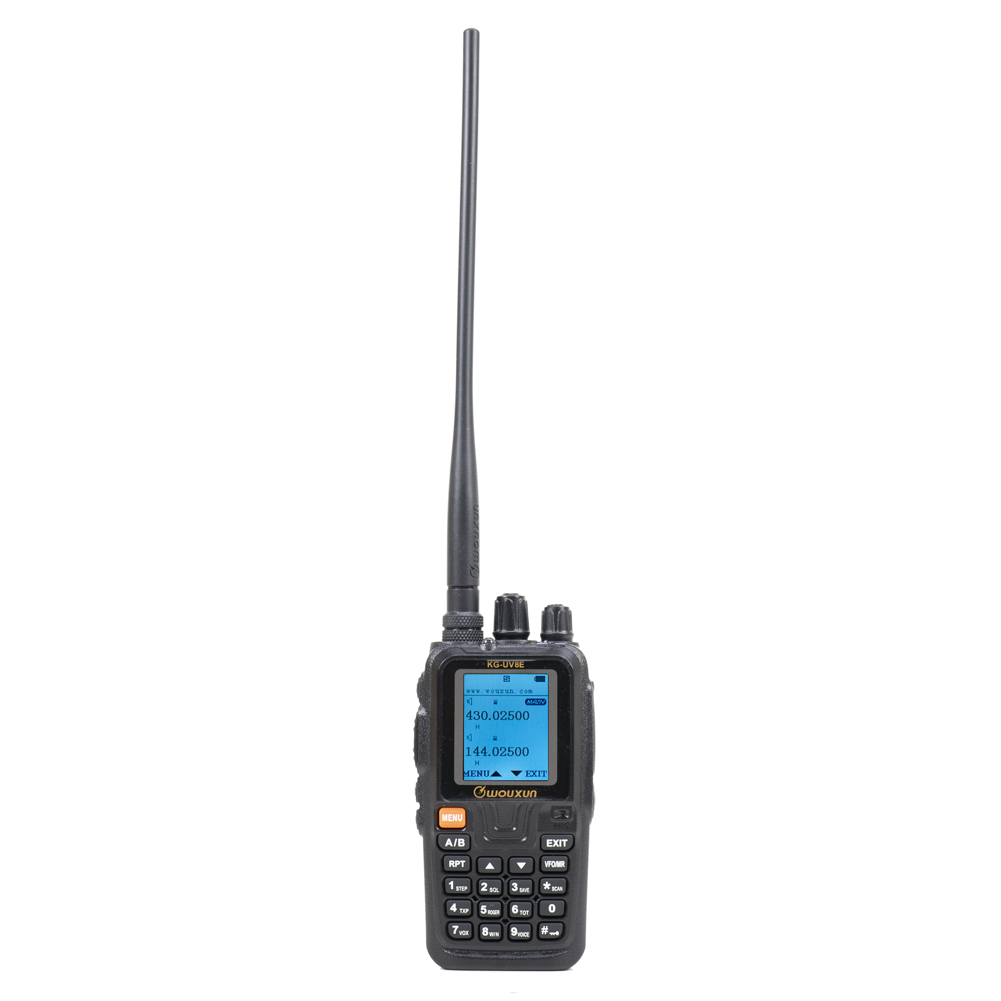 Statie radio portabila vhf/uhf pni kg-uv8e, dual band, 144-146mhz si 430-440mhz, vox, scan, scrambler, tot, acumulator 1700mah