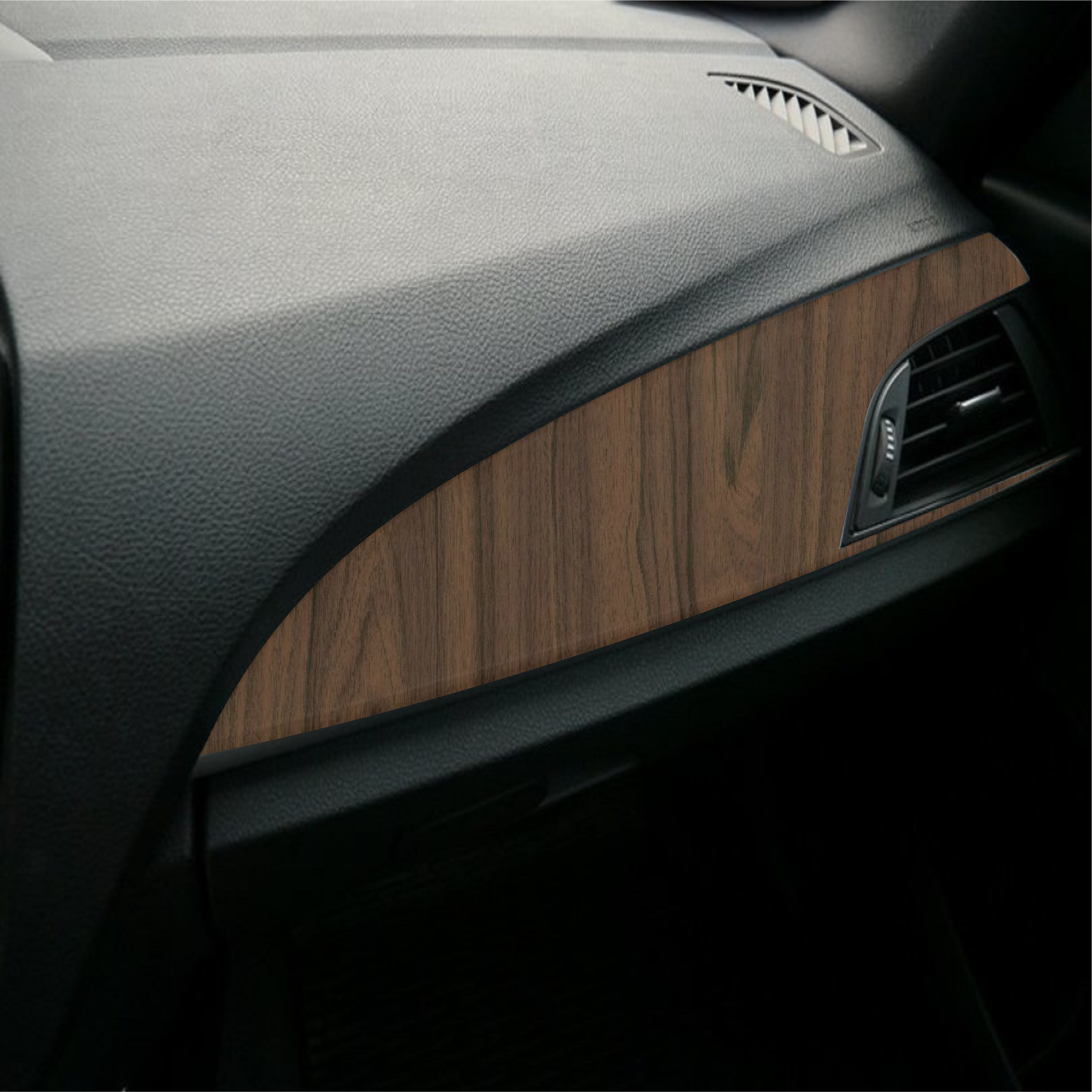 Folie auto colantare trimuri, model nuc inchis, 100 x 45cm