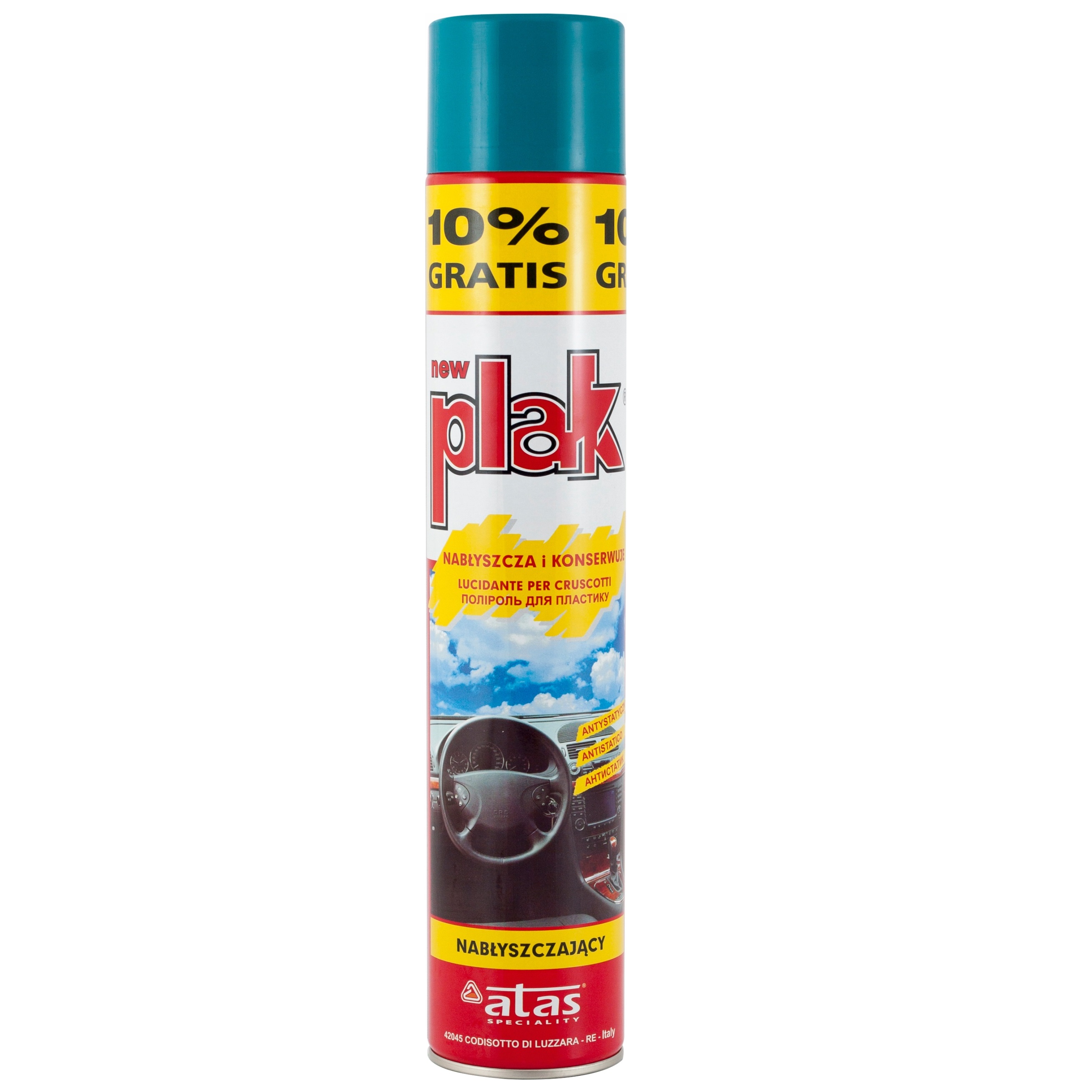 Spray siliconic pentru curatarea bordului atas plak 750ml ocean