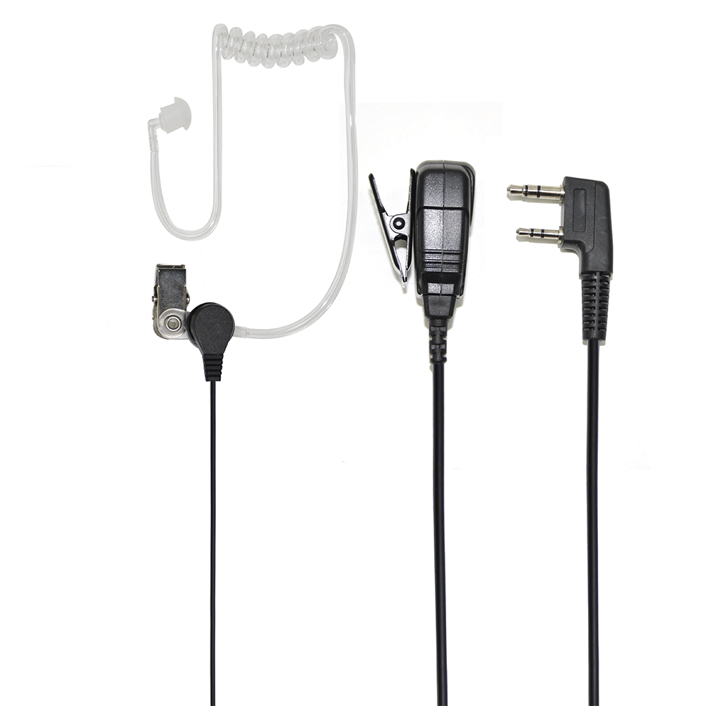 Casca cu tub acustic si microfon pni hs81l cu 2 pini compatibila cu statia pni hp 8001l si statiile radio kenwood