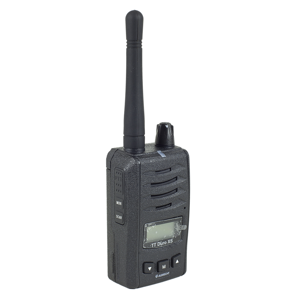 Statie radio PMR portabila Albrecht Tectalk Duro XS, 1200 mAh, dual watch