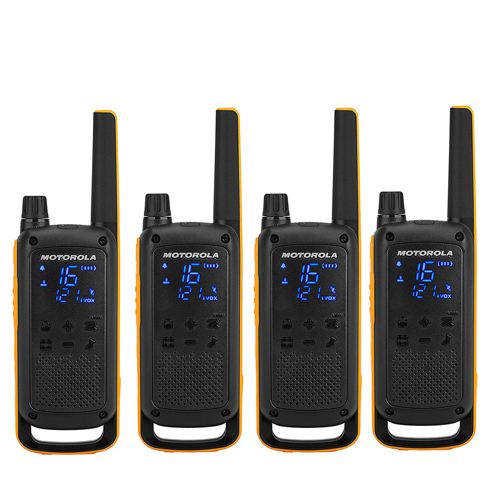 Set 4 buc. statie radio pmr portabila motorola talkabout t82 extreme quad
