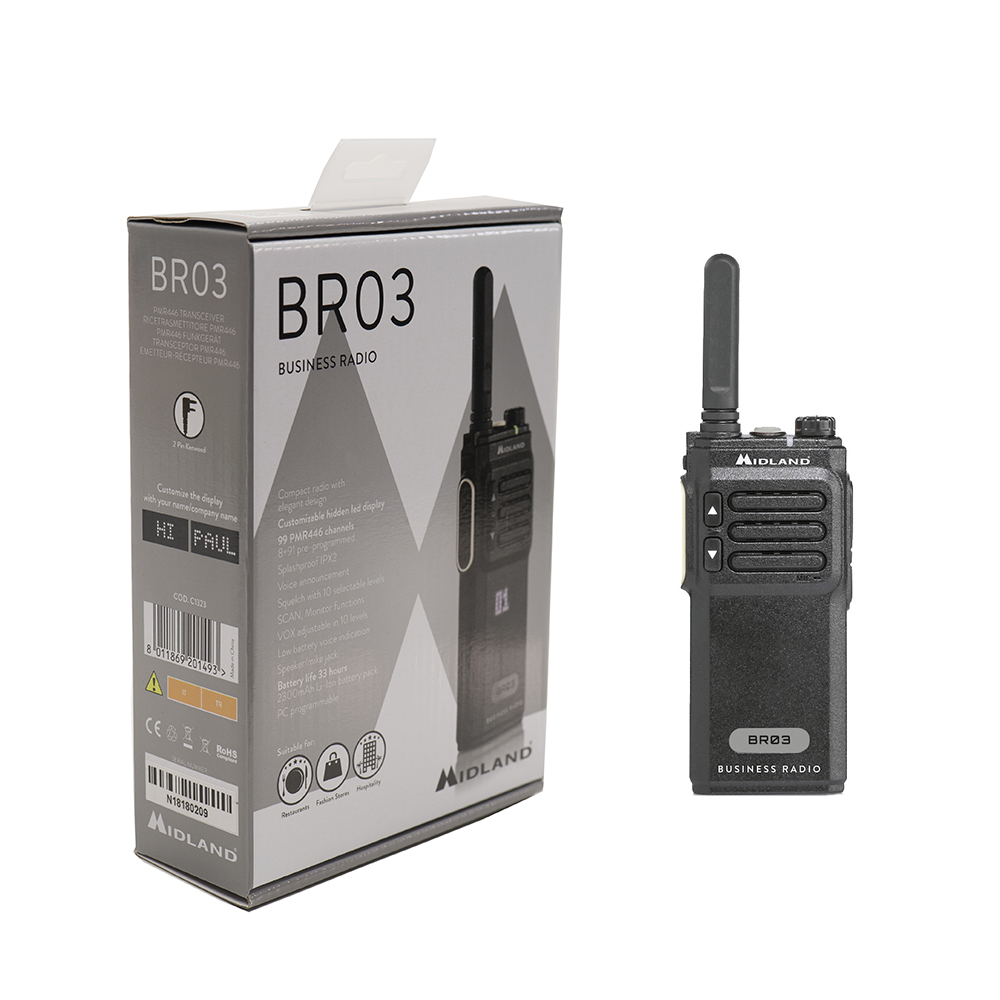 Statie radio pmr portabila midland br03
