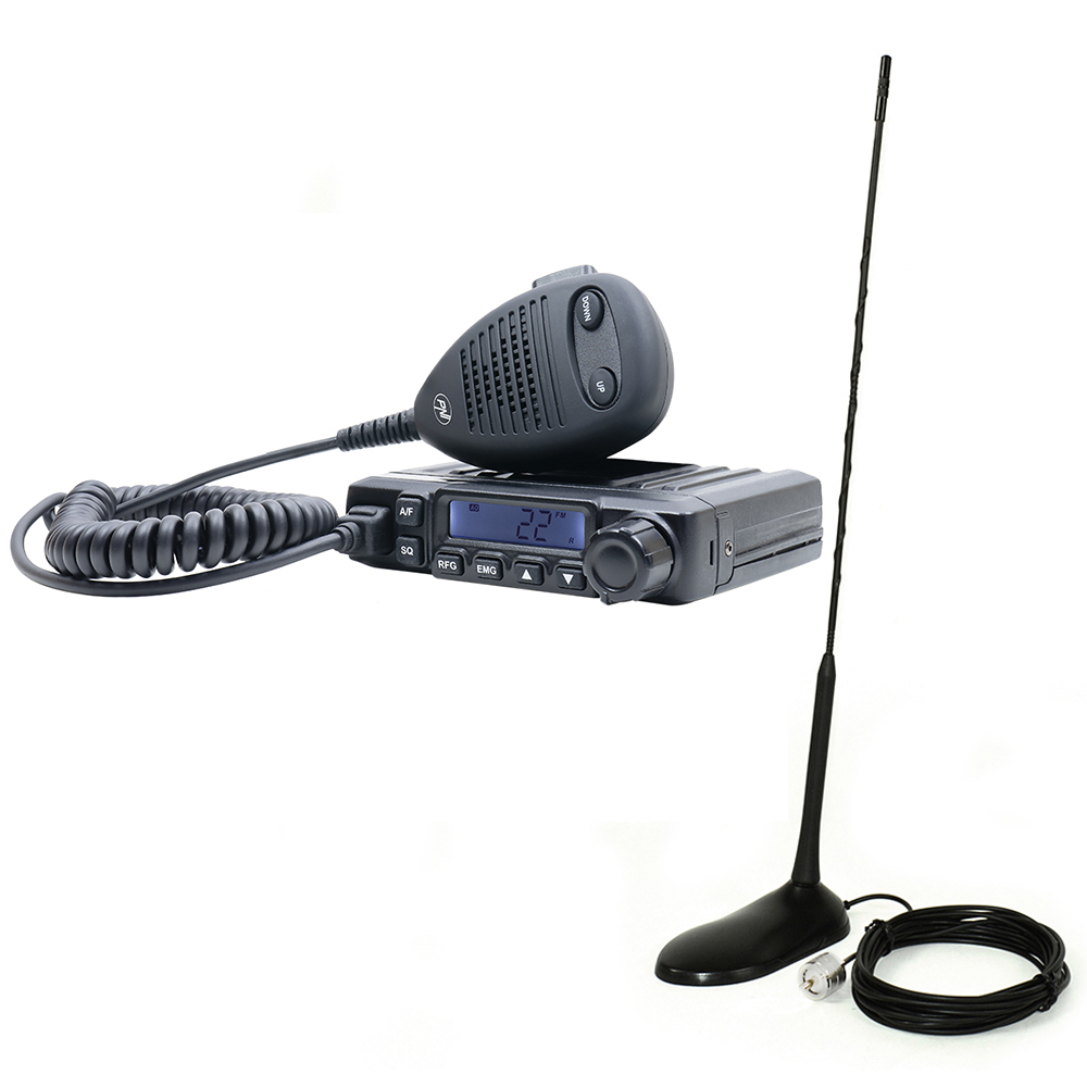 Pachet Statie radio CB PNI Escort HP 6500 ASQ + Antena CB PNI Extra 45