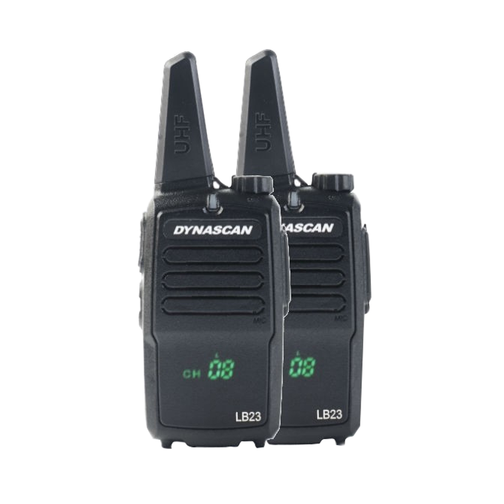 Statie radio pmr 446 portabila pni dynascan lb23 set cu 2 buc