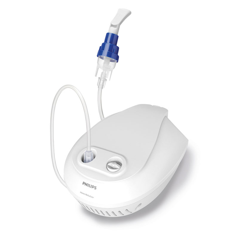 Aparat aerosoli Philips Respironics Home Nebulizer, cu compresor, sistem Active Venturi