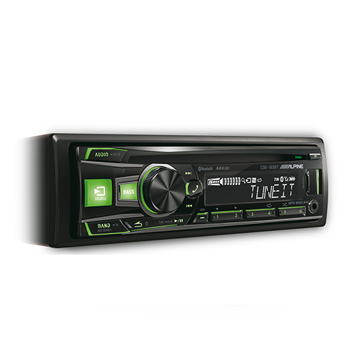 Alpine cde-183bt radio cd/usb/mp3/bluetooth
