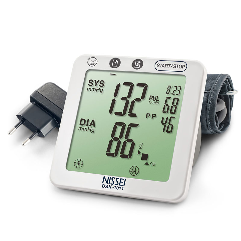 Tensiometru electronic de brat nissei dsk-1011, memorare 60 de seturi, detectie aritmie