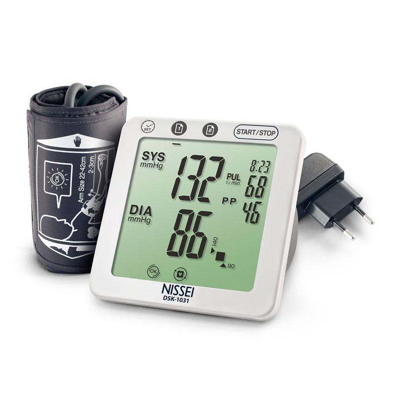 Tensiometru electronic de brat nissei dsk-1031, memorare 60 de seturi, detectie aritmie
