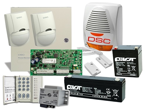 Sistem alarma antiefractie dsc power pc 1616 ext
