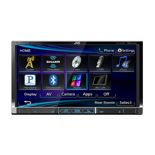 Player auto jvc kw-v40bte, touchscreen, bluetooth, 4x50w, usb, aux