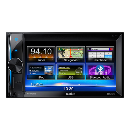 Sistem dvd multimedia 2-din cu navigaţie integrată şi ecran de 6,2