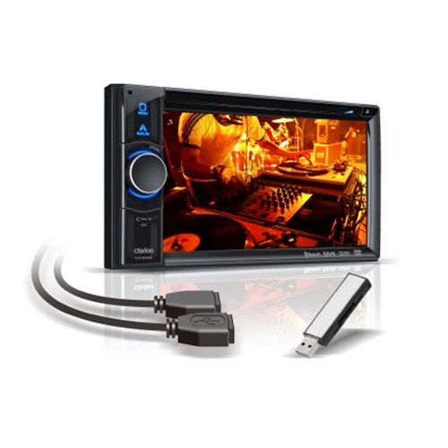 Sistem dvd multimedia 2-din cu navigaţie integrată şi ecran de 6,2