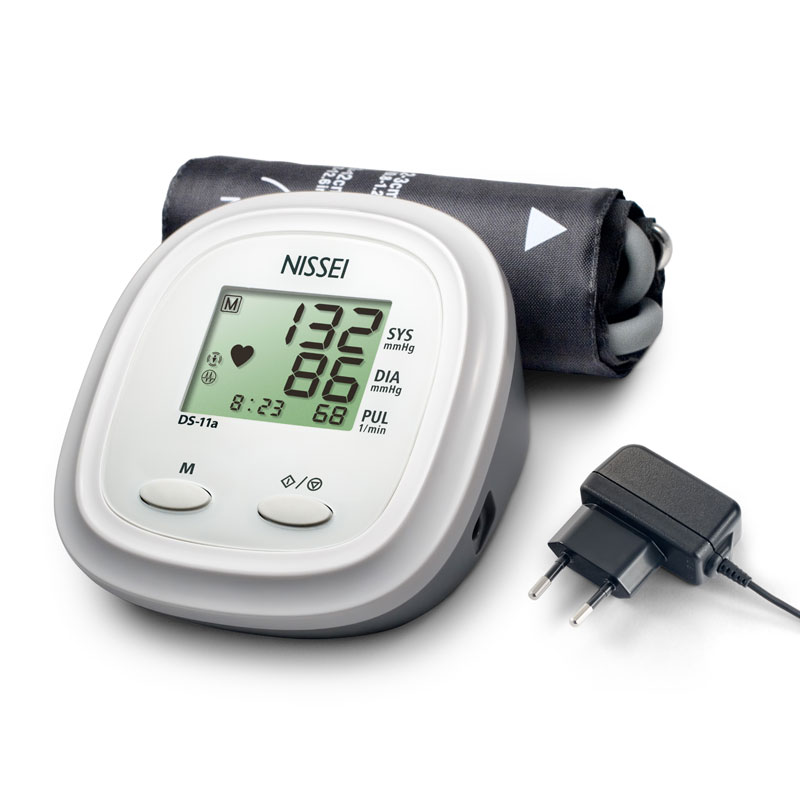 Tensiometru electronic de brat nissei ds 11a, adaptorr inclus, memorare 60 de seturi