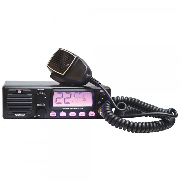 Statie radio cb tti tcb-900, alimentare 12-24v cu difuzor frontal