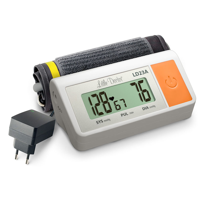 Tensiometru electronic de brat little doctor ld 23 a, alimentator inclus, afisaj lcd