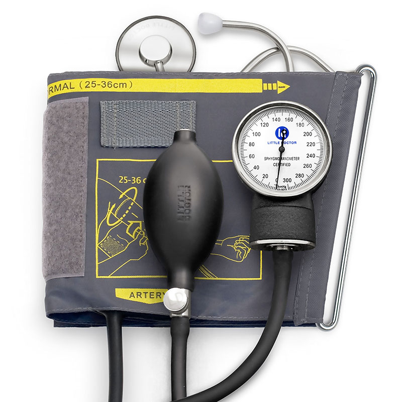 Tensiometru mecanic Little Doctor LD 71 profesional, stetoscop inclus