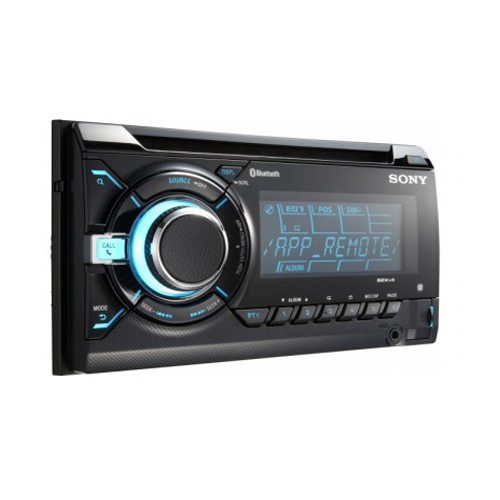 Sony wx-gt90bt.eur - cd mp3 player auto 2din, bluetooth, usb; control direct iphone ipod; app remote pentru iphone