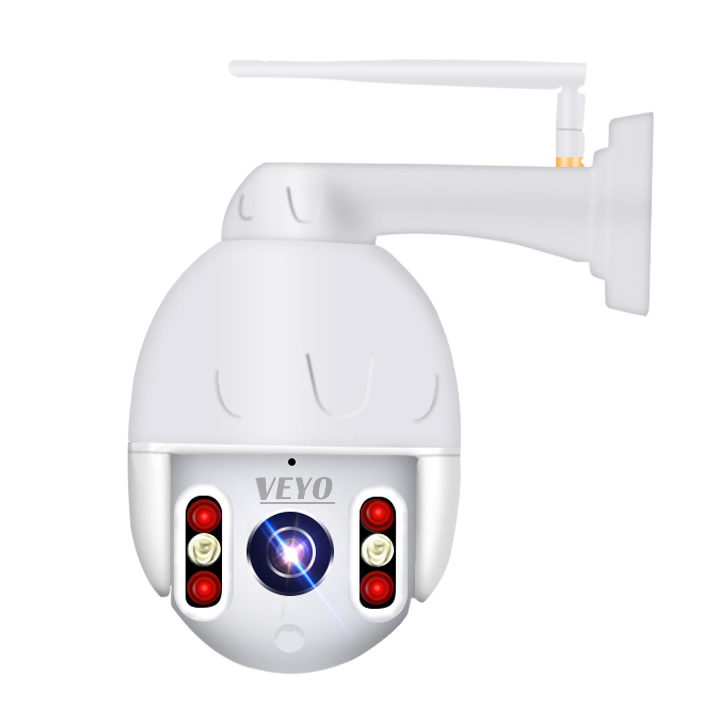 Camera de supraveghere VEYO PanTilt Smart Cloud IP, zoom optic 5X, Onvif, rezolutie 2MP (FullHD)