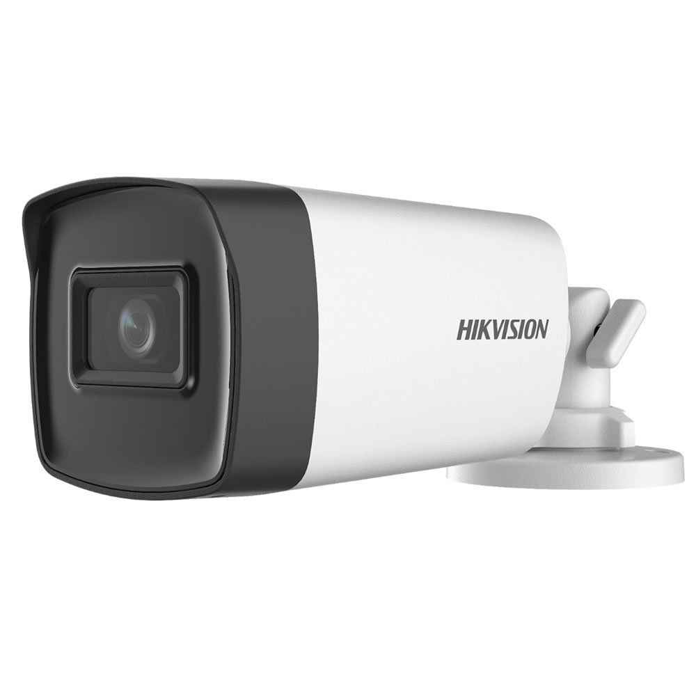 Camera de supraveghere Hikvision 5 Mp, microfon incorporat, IR 40M