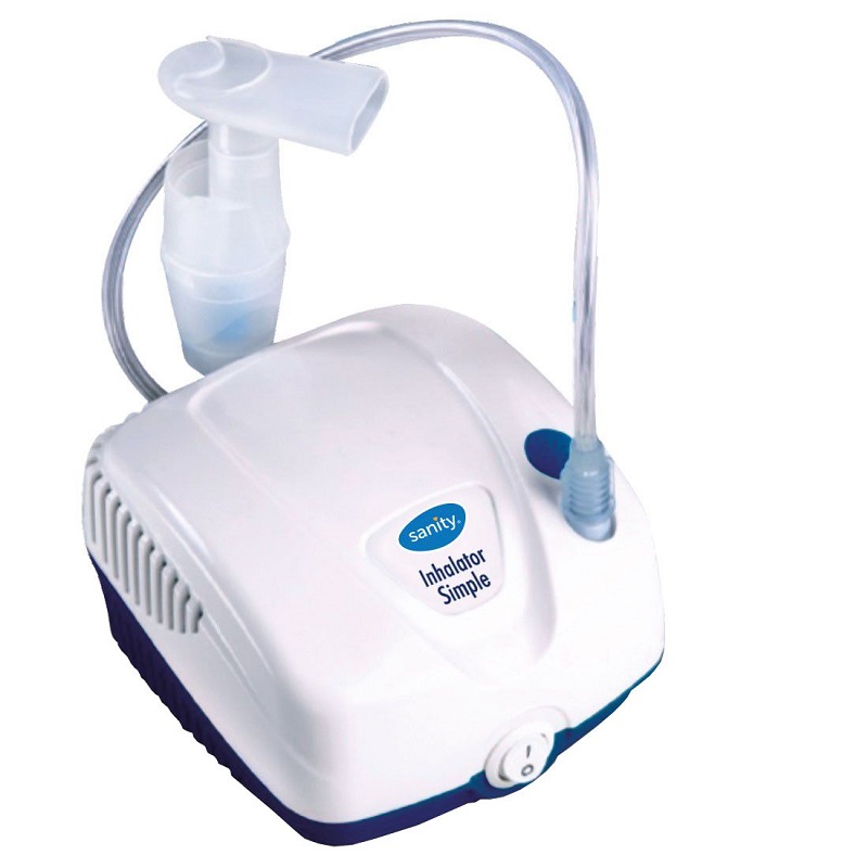 Aparat aerosoli Sanity Inhaler Simple, nebulizator cu compresor