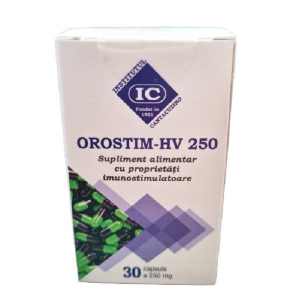 Orostim-hv 250 mg, 30 capsule, institutul cantacuzino,pentru adulti