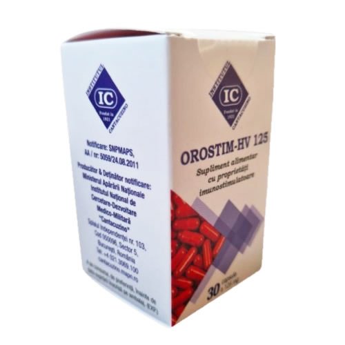 Orostim-hv 125 mg, 30 capsule, institutul cantacuzino