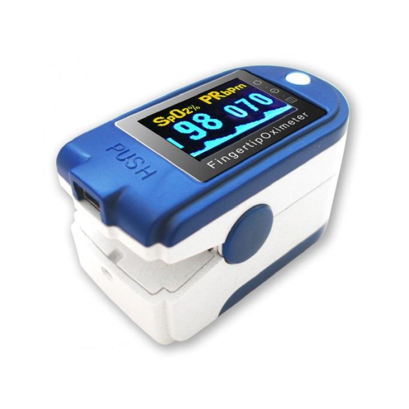 CONTEC CMS-50D+ Puls-oximetru profesional, cu pletismograma, USB, alarmare, ecran OLED, puls 30-250bpm, SpO2 0-100%