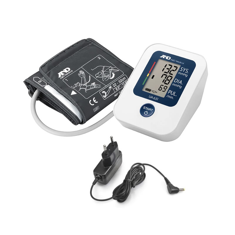 Tensiometru automat de brat ua-651 and medical - japonia, cu adaptor priza inclus