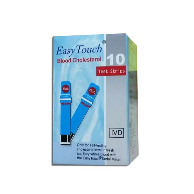 Teste colesterol EasyTouch 10
