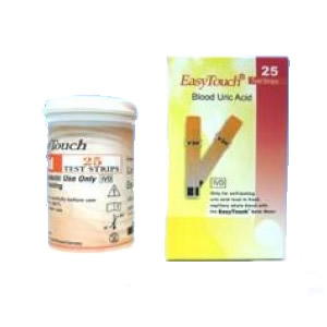 Teste acid uric EasyTouch 25