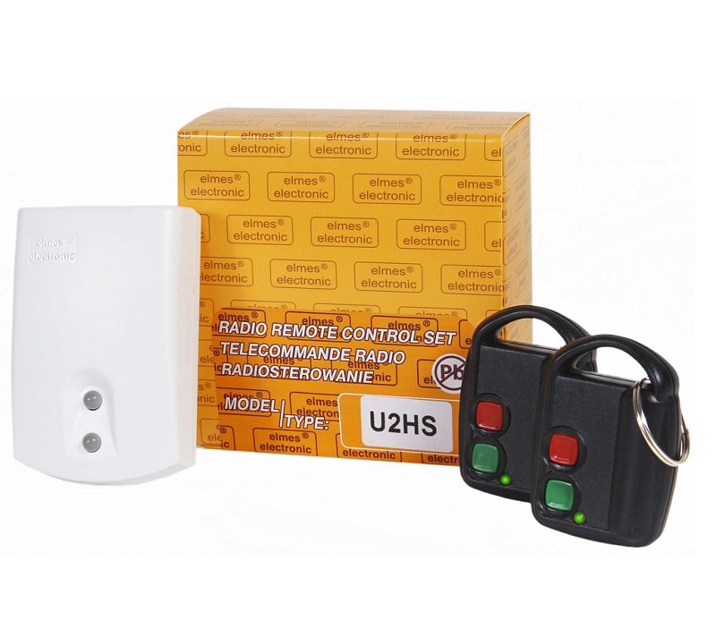 Set cu 2 telecomenzi si 1 receptor elmes u2hs