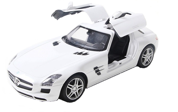 Masina, Rastar, Mercedes-Benz SLS 1:14 RTR Cu Telecomanda - Alb