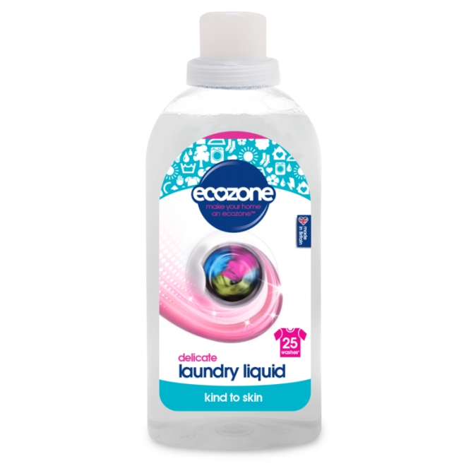 Ecozone Detergent fara parfum pentru rufele delicate și hainele bebelușilor 750ml