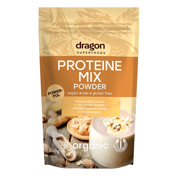 Dragon Superfoods Mix proteic raw eco 200g
