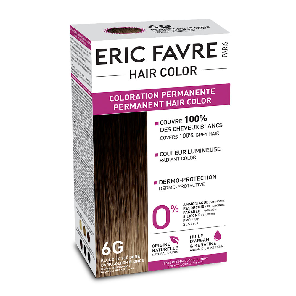 Eric Favre Hair Color Vopsea de par 6G Blond închis auriu