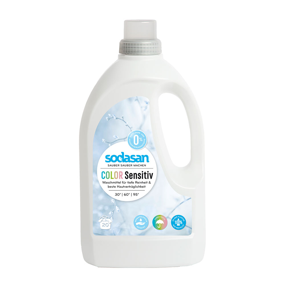 Sodasan Detergent bio lichid color Sensitiv 1.5L