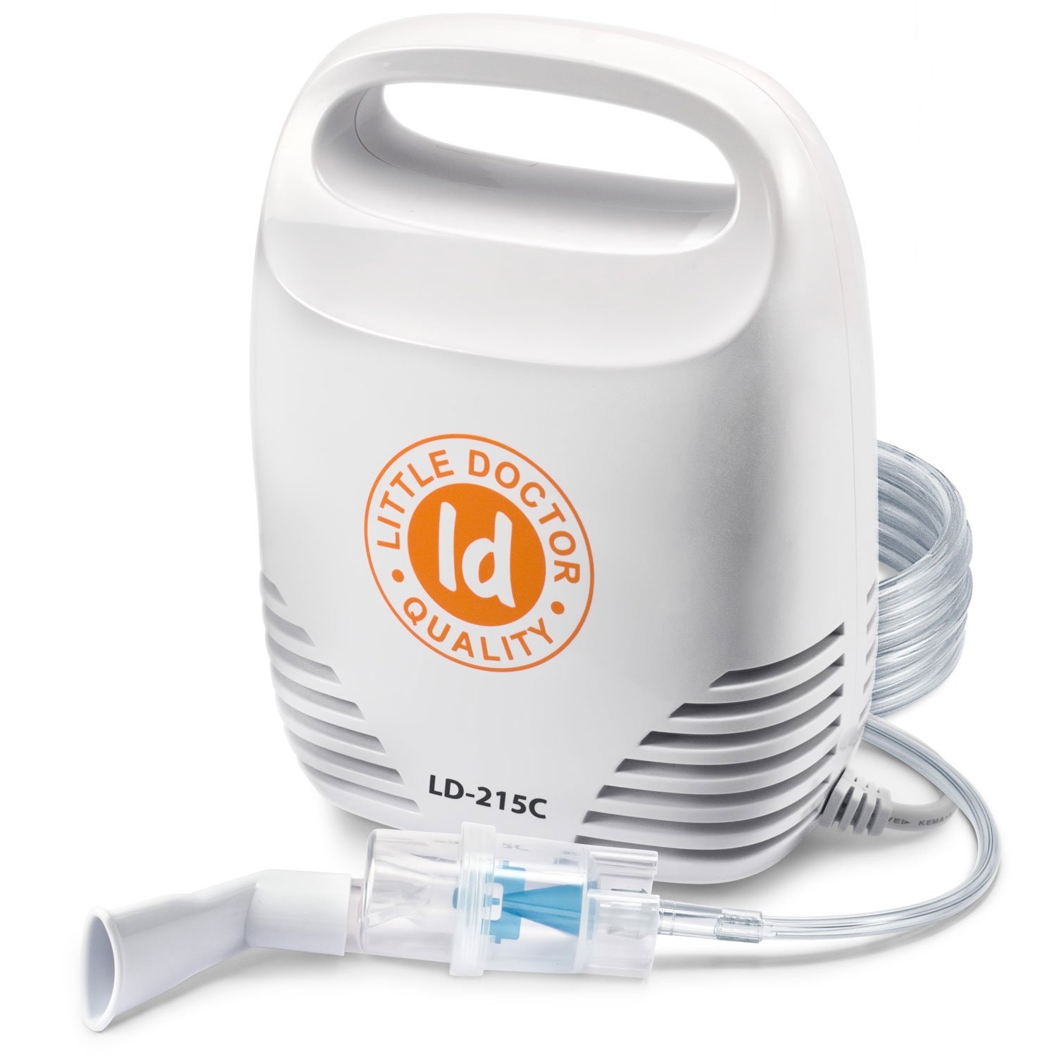 Aparat aerosoli Little Doctor LD-215C, nebulizator cu compresor, 3 dimensiuni de particule, Alb