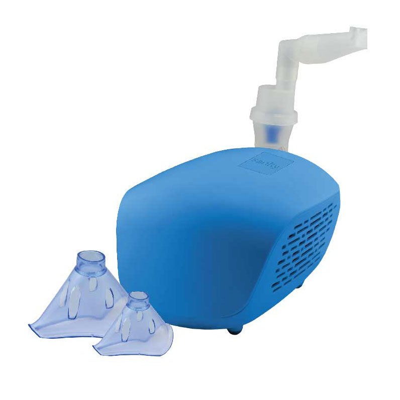 Aparat aerosoli Sanity Domowy AP 2819, nebulizator cu compresor, masca pediatrica si masca adulti