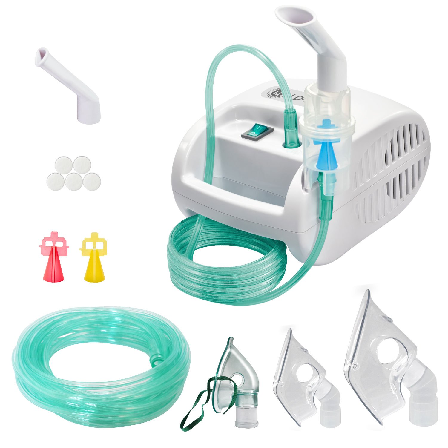Aparat aerosoli little doctor 221c pro, nebulizator cu compresor, particule variabile, 3 masti