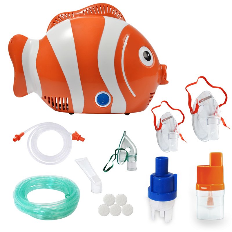 Aparat aerosoli redline healthy fish pro, 3 masti, 2 pahare de nebulizare