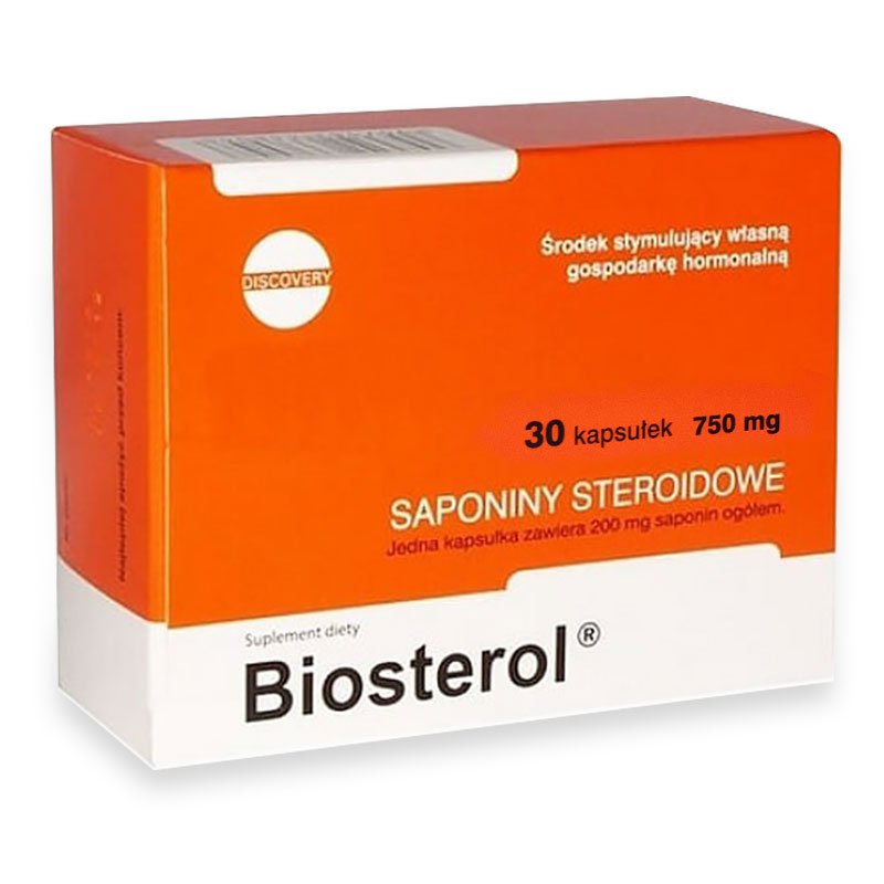 Capsule megabol biosterol 750 mg 30 caps, anabolizant puternic, saponine naturale ce cresc nivelul de testosteron liber
