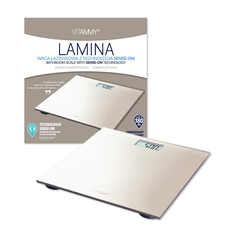 Cantar corporal electronic vitammy lamina golden