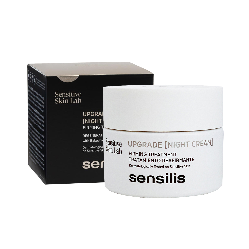 Crema de noapte sensilis upgrade, pentru reducerea ridurilor, fermitate, actiune anti-imbatranire si antioxidanta, 50 ml