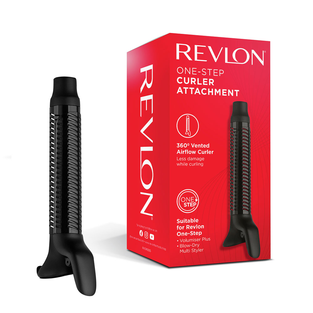 Ondulator cu flux de aer ventilat Revlon One-Step Curler Attachment RVDR5335, accesoriu pentru One-Step Blow-Dry Multi Styler RVDR5333E si One-Step Volumiser PLUS RVDR5298E