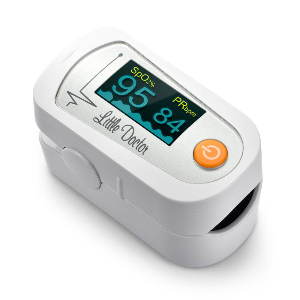 Pulsoximetru little doctor md300c23, indica nivelul de saturatie a oxigenului din sange